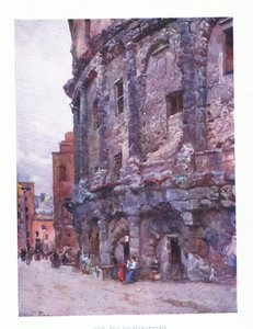 Teatro di Marcello, da Roma pubblicato da A & C Black Ltd, 1925 da Alberto Pisa